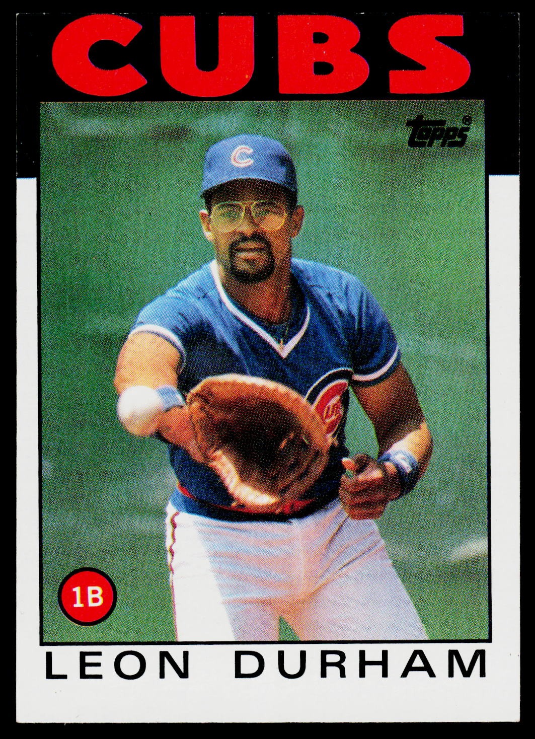 1986 Topps #460 Leon Durham