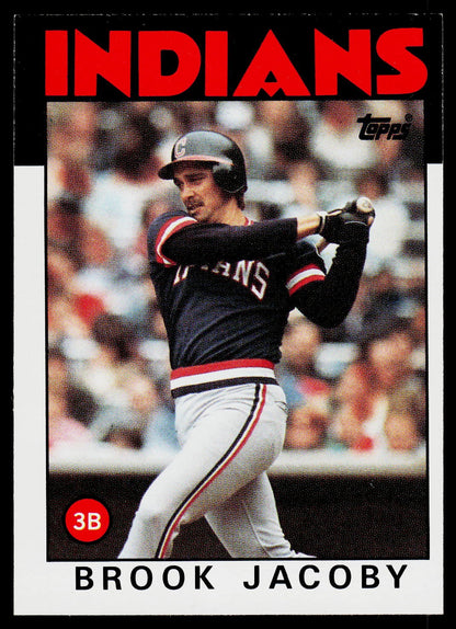 1986 Topps #116 Brook Jacoby