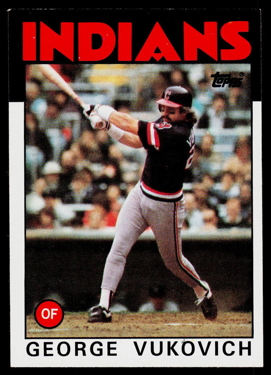 1986 Topps #483 George Vukovich