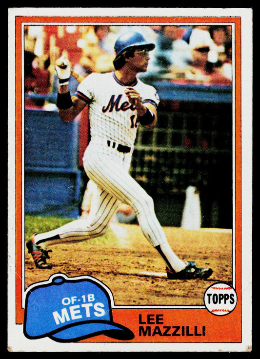 1981 Topps #510 Lee Mazzilli