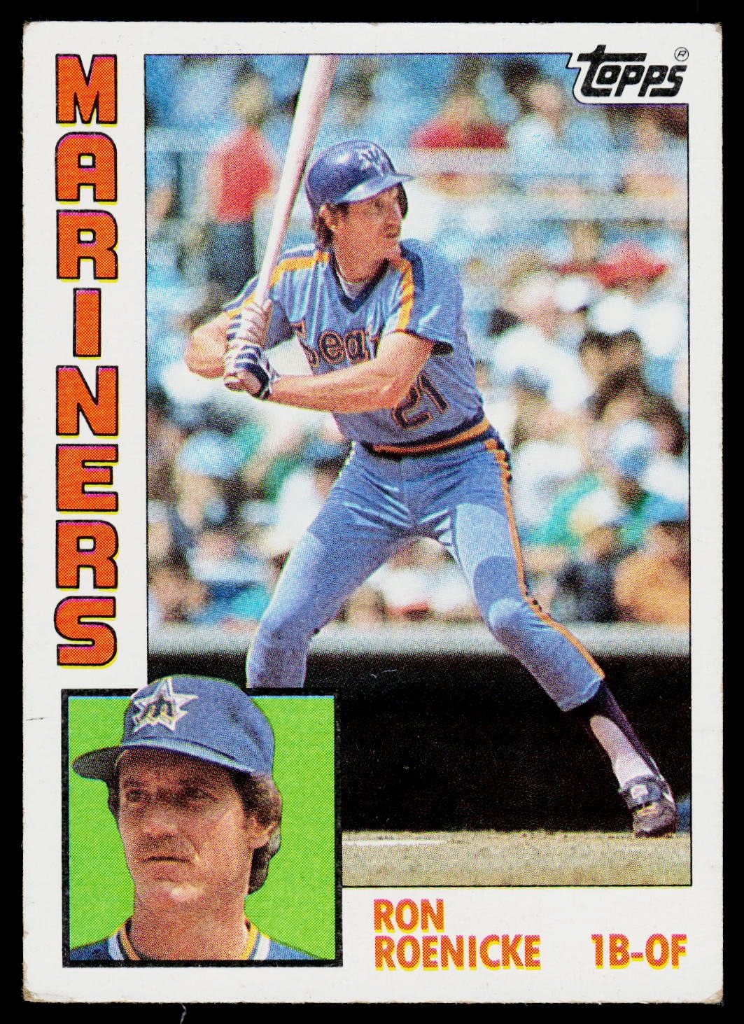 1984 Topps #647 Ron Roenicke