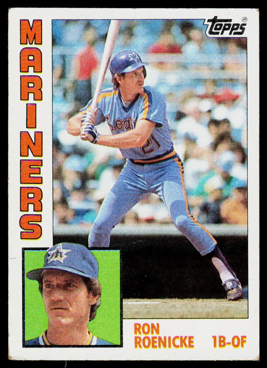 1984 Topps #647 Ron Roenicke