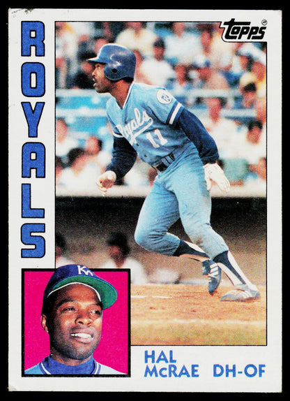 1984 Topps #340 Hal McRae