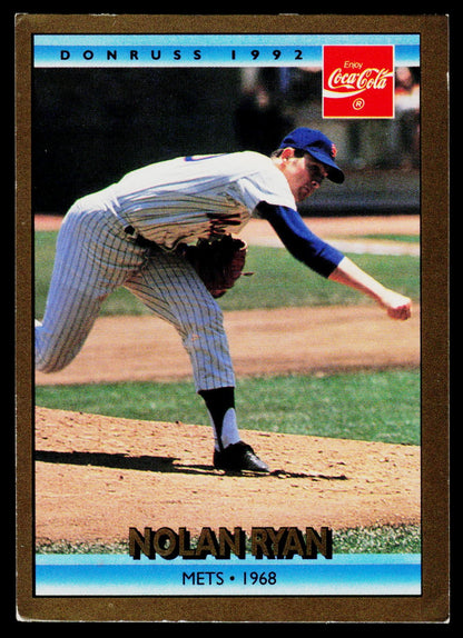 1992 Donruss Coca-Cola Nolan Ryan #2 Nolan Ryan