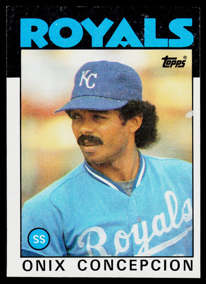 1986 Topps #596 Onix Concepcion