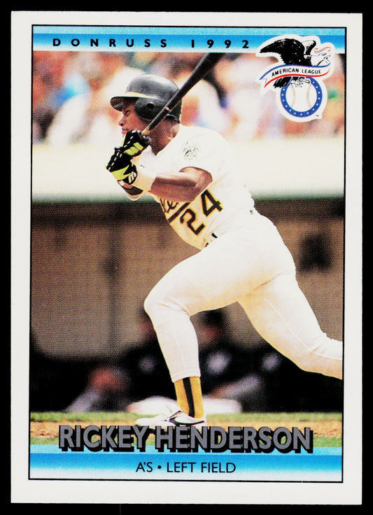 1992 Donruss #30 Rickey Henderson
