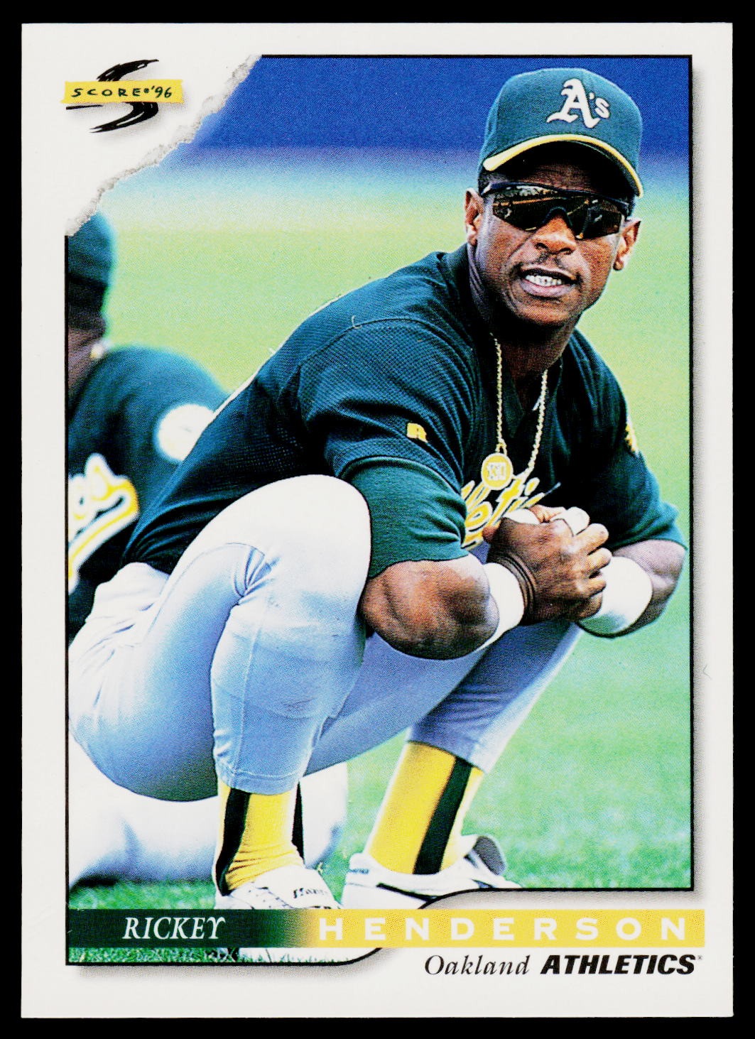 1996 Score #10 Rickey Henderson