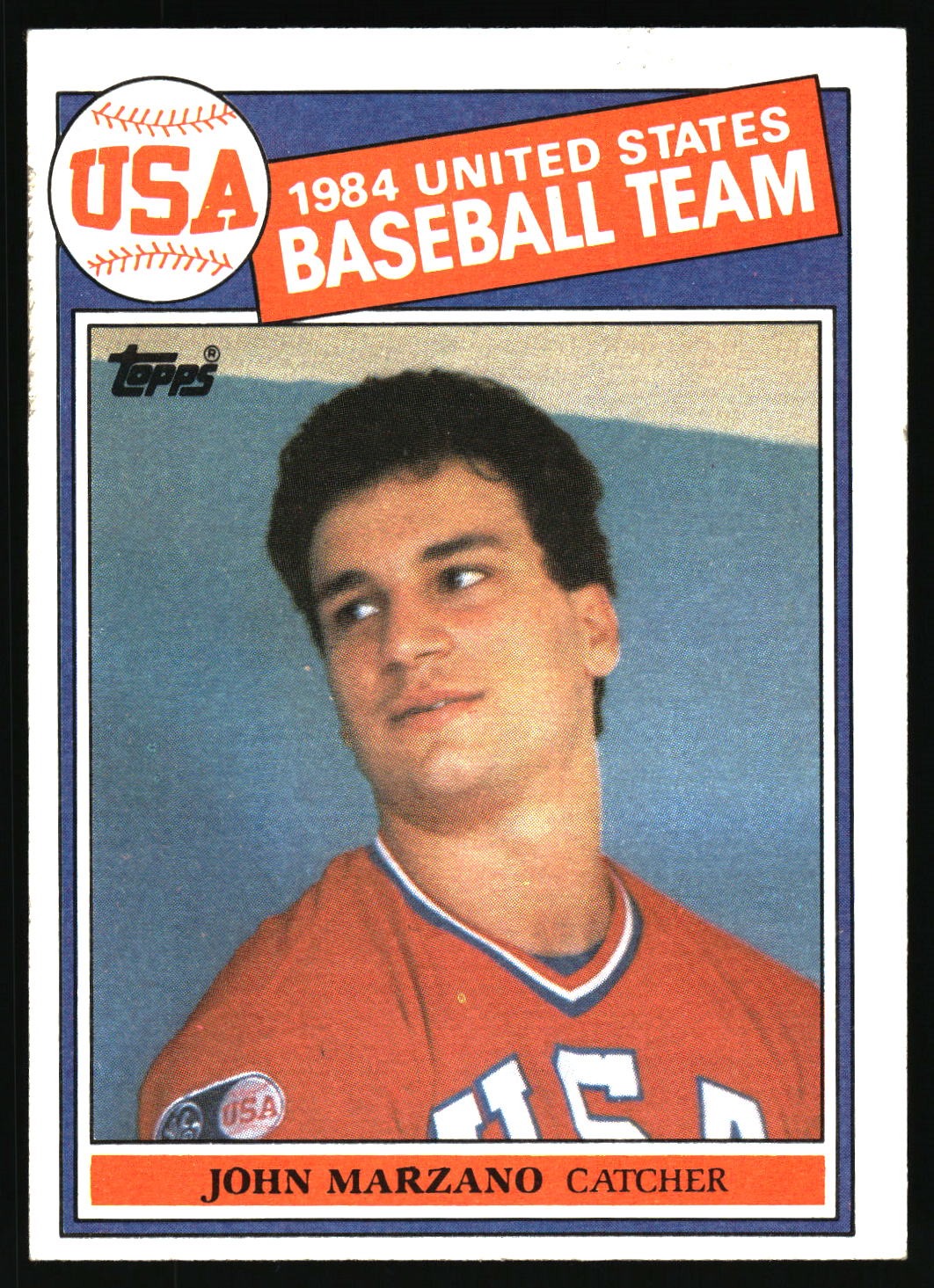 1985 Topps #399 John Marzano