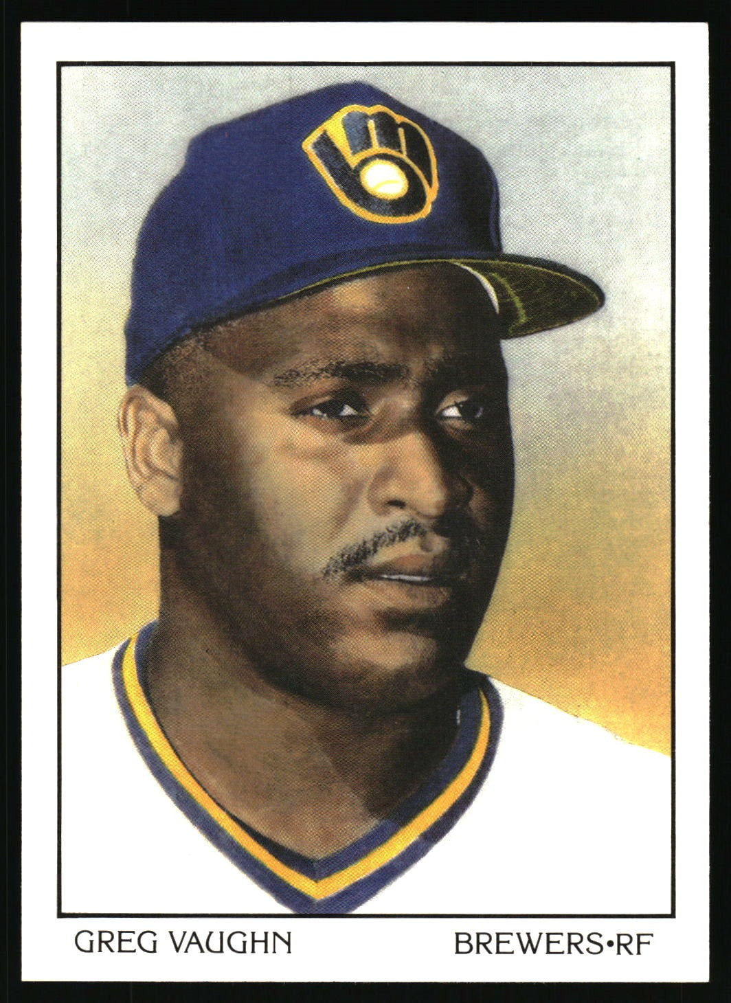 1990 Score #B8 Greg Vaughn Rookie Dream Team