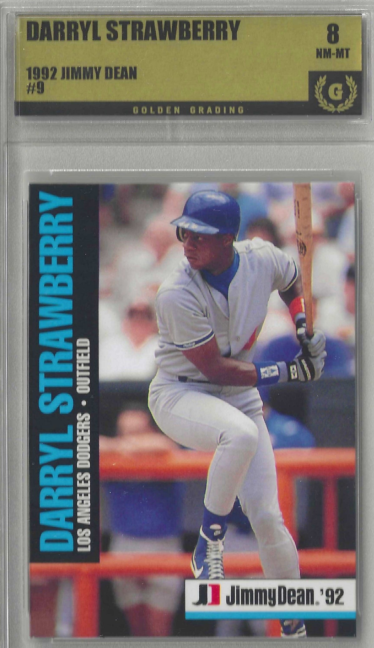 1992 Jimmy Dean #9 Darryl Strawberry