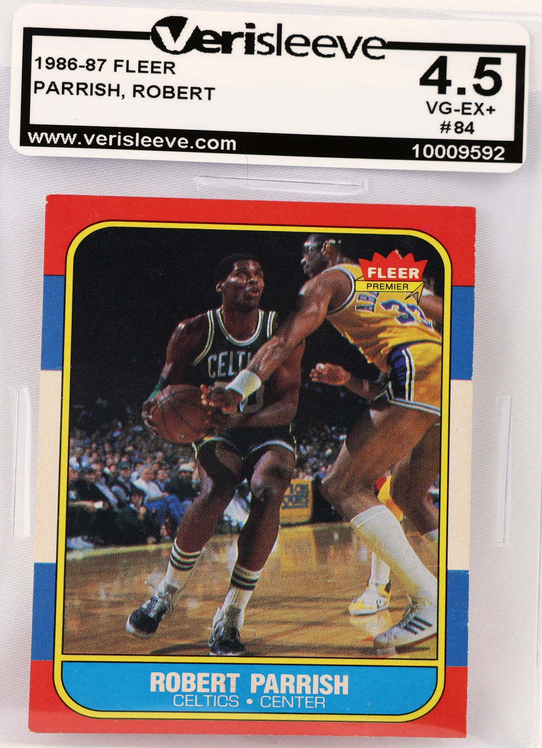 1986-87 Fleer #84 Robert Parish
