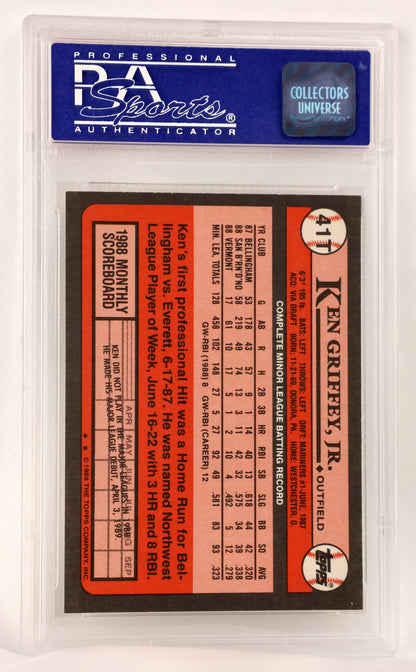 1989 Topps Traded #41T Ken Griffey, Jr. Limited Edition (Tiffany)
