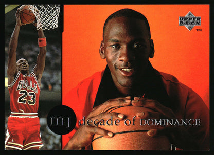 1994-95 Collector's Choice #J2 Michael Jordan Rare Air Decade of Dominance
