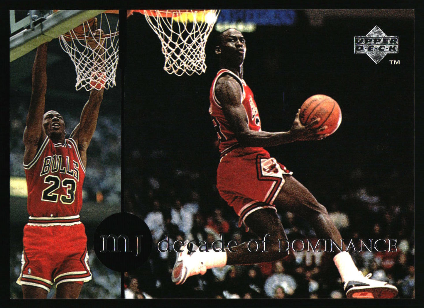 1994-95 Collector's Choice#J3 Michael Jordan Rare Air Decade of Dominance