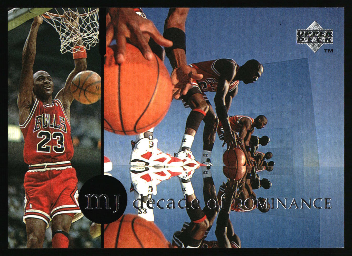 1994-95 Collector's Choice #J7 Michael Jordan Rare Air Decade of Dominance
