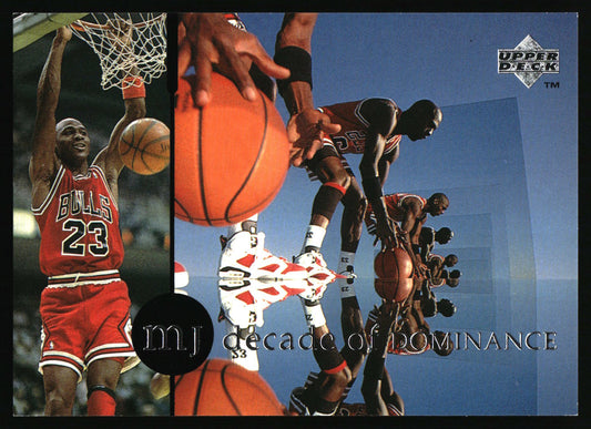 1994-95 Collector's Choice #J7 Michael Jordan Rare Air Decade of Dominance