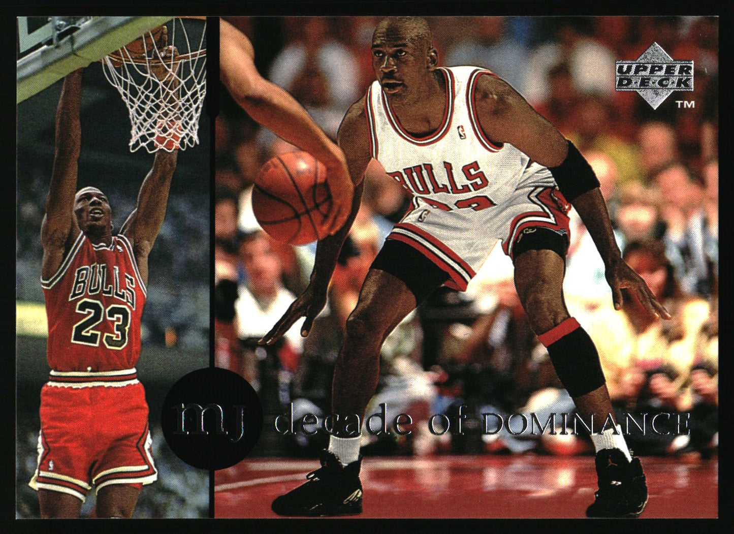 1994-95 Collector's Choice #J6 Michael Jordan Rare Air Decade of Dominance