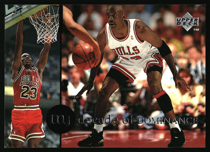 1994-95 Collector's Choice #J6 Michael Jordan Rare Air Decade of Dominance