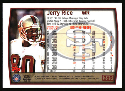 1999 Topps #269 Jerry Rice