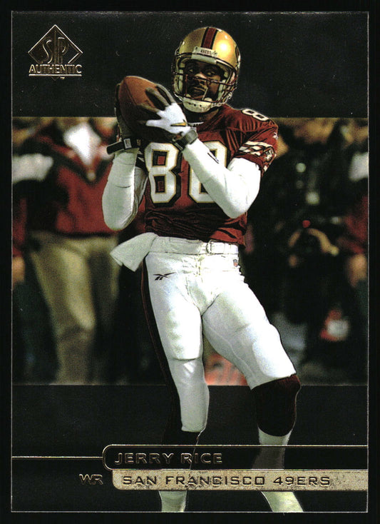 1998 SP Authentic #113 Jerry Rice