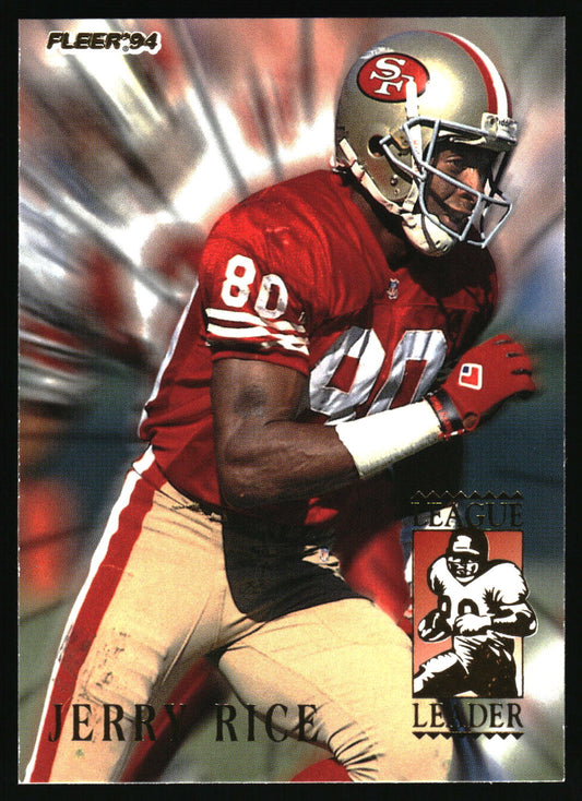 1994 Fleer #5 Jerry Rice League Leaders