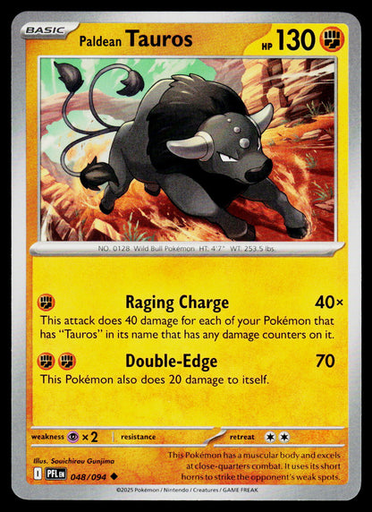 ME02: Phantasmal Flames #048/094 Paldean Tauros