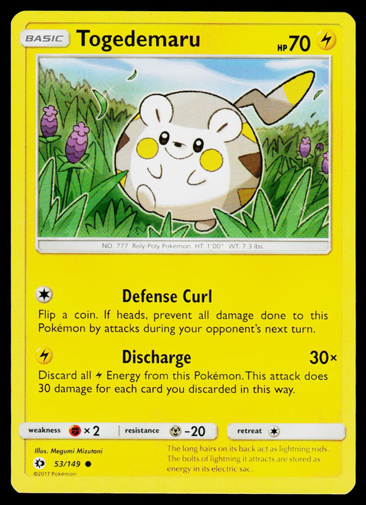 SM Base Set #53/149 Togedemaru