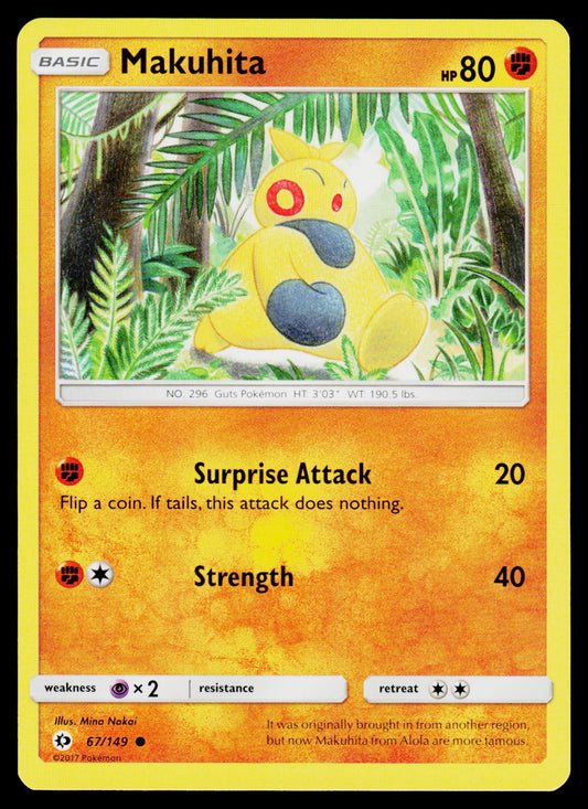 SM Base Set #67/149 Makuhita
