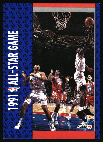 1991-92 Fleer #238 1991 All-Star Game
