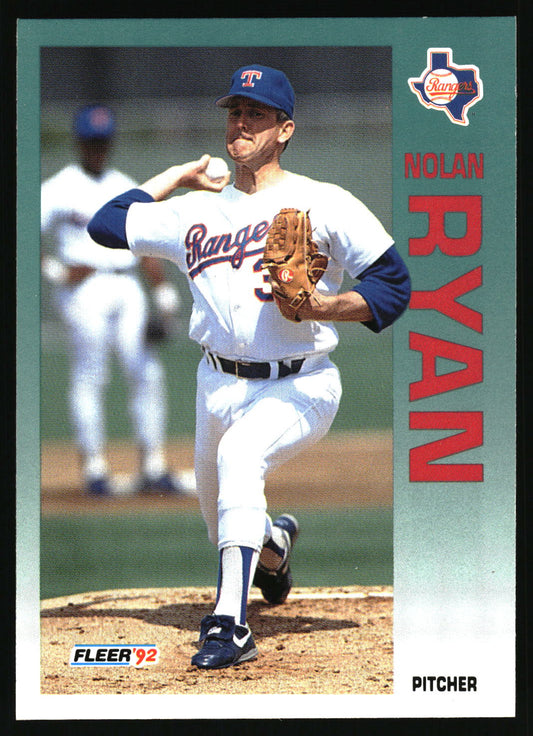 1992 Fleer #320 Nolan Ryan