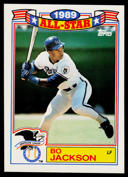 1990 Topps #17 Bo Jackson Glossy All-Stars