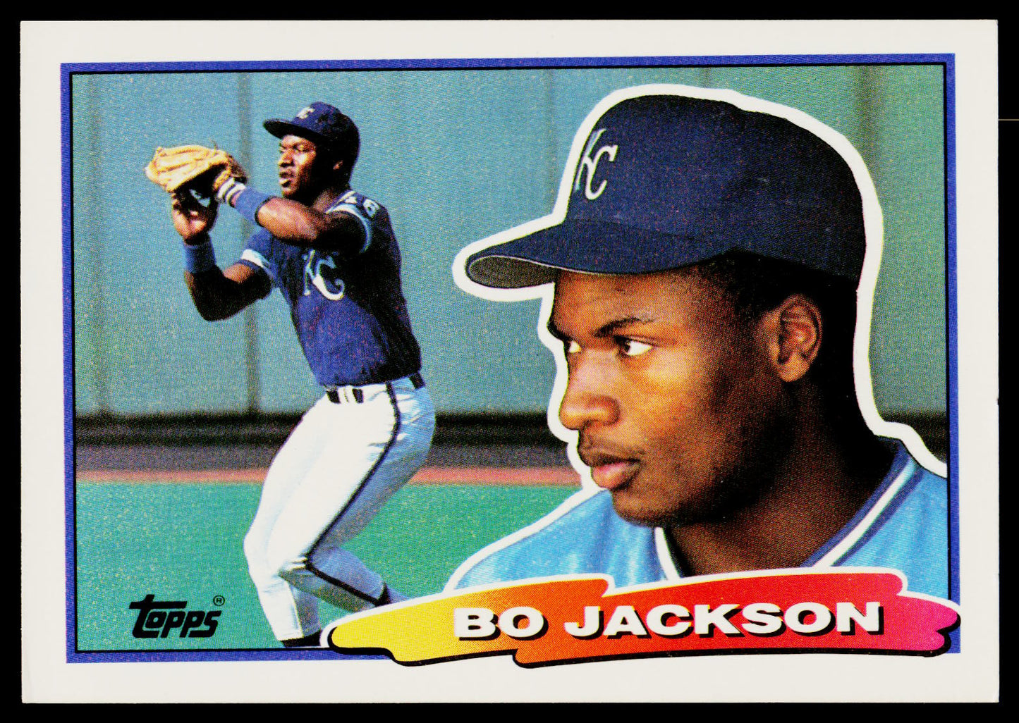 1988 Topps Big #49b Bo Jackson