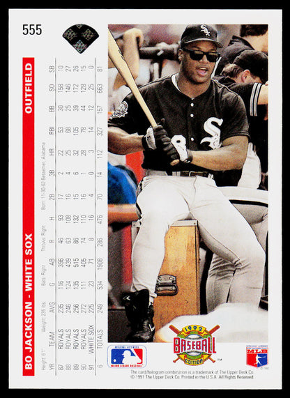 1992 Upper Deck #555 Bo Jackson