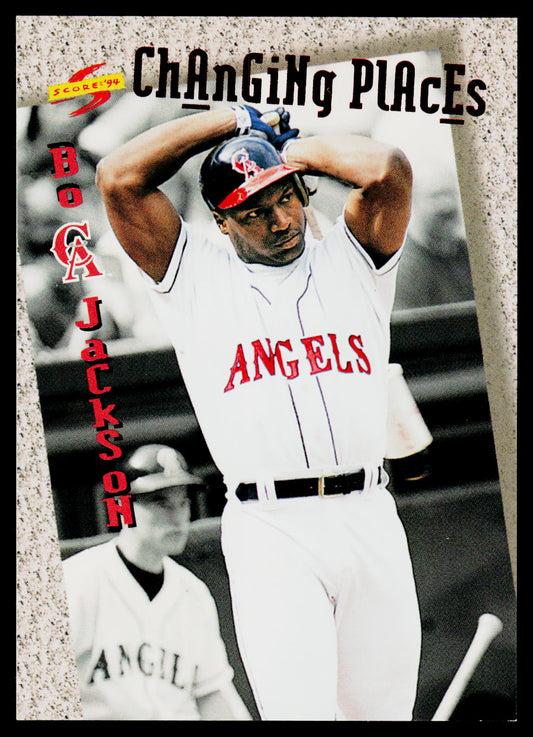 1994 Score Rookie & Traded #CP4 Bo Jackson Changing Places