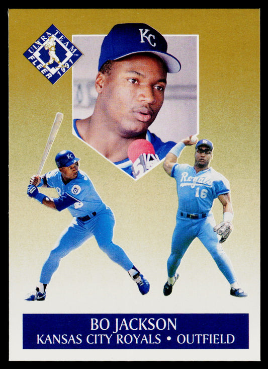 1991 Ultra #6 Bo Jackson Ultra Team (Ultra Gold)