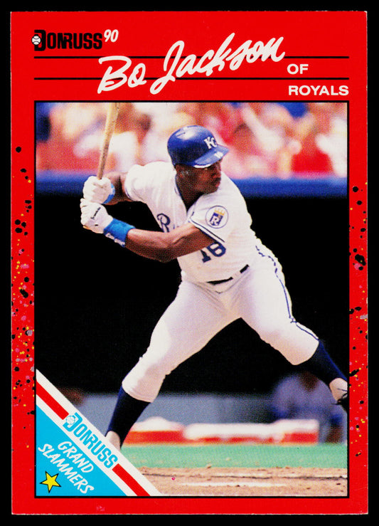 1990 Donruss #12d Bo Jackson Grand Slammers