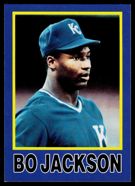 1990 St☆r Big League Yellow & Blue (unlicensed) #NNO Bo Jackson