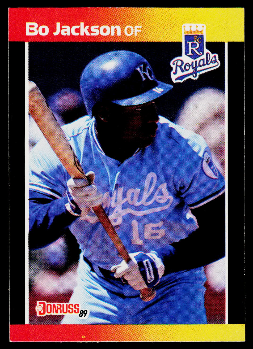 1989 Donruss #208d Bo Jackson