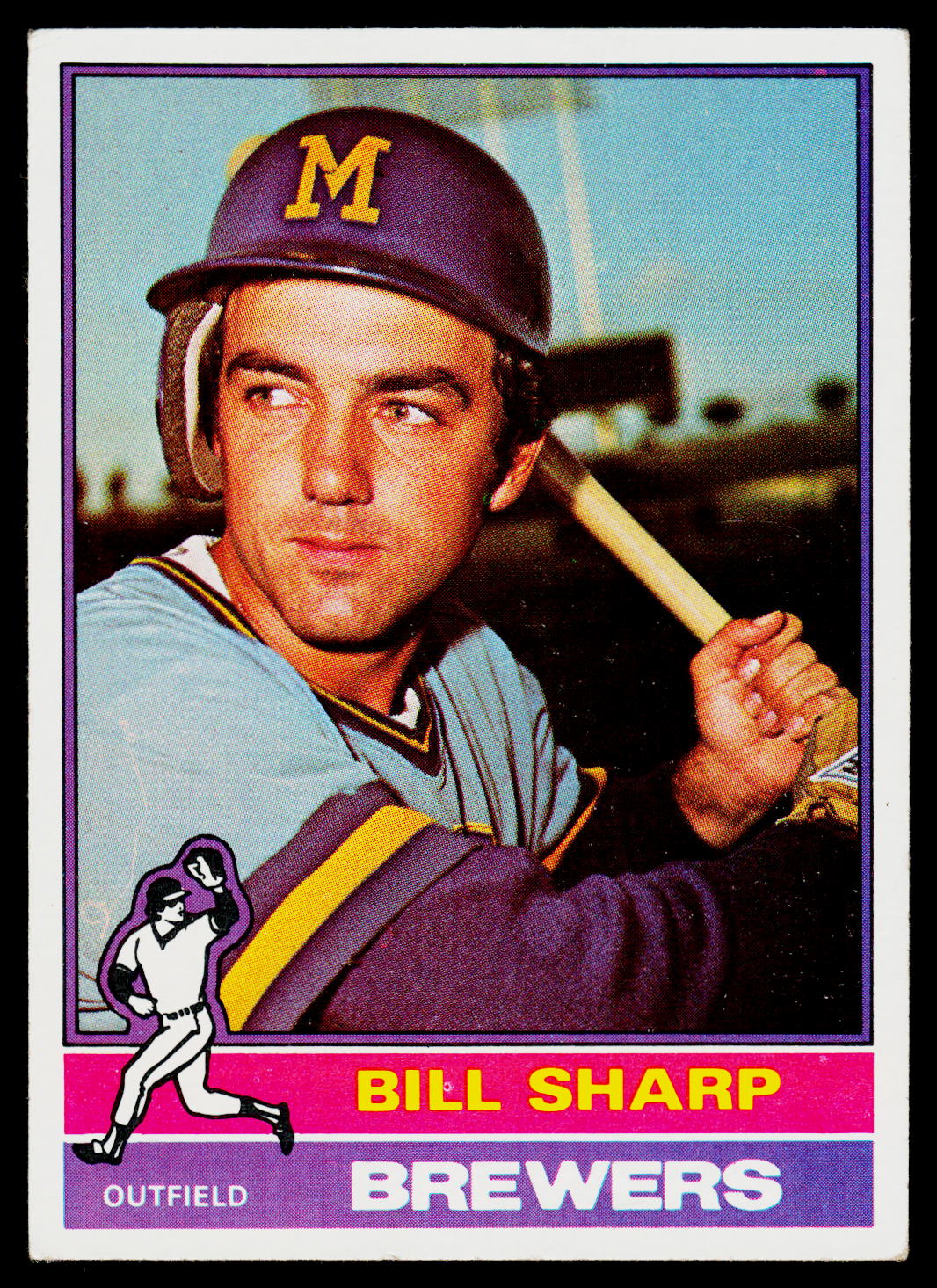 1976 Topps #244 Bill Sharp