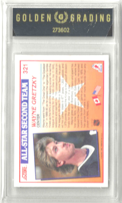 1990-91 Score American #321 Wayne Gretzky